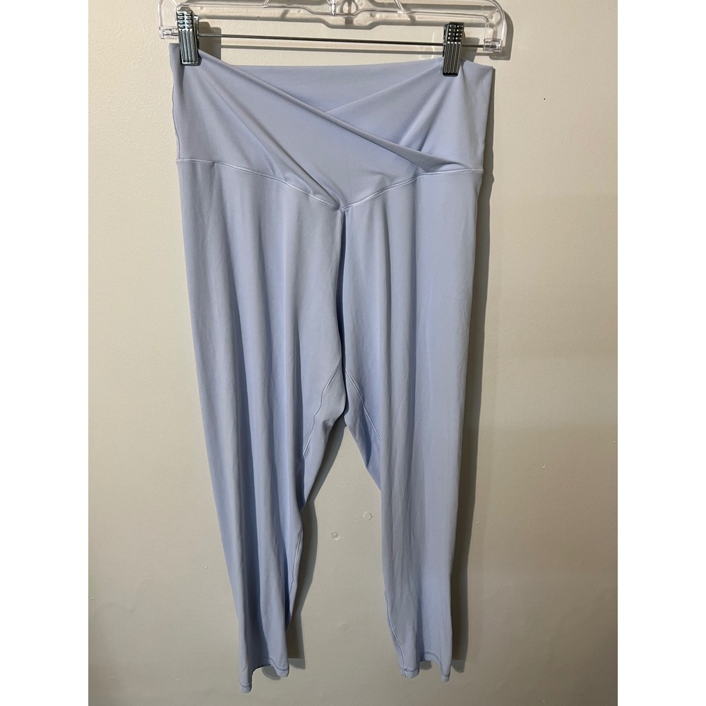 OFFLINE by Aerie Real Me Crossover 7/8 Leggings Light Blue High Rise XL